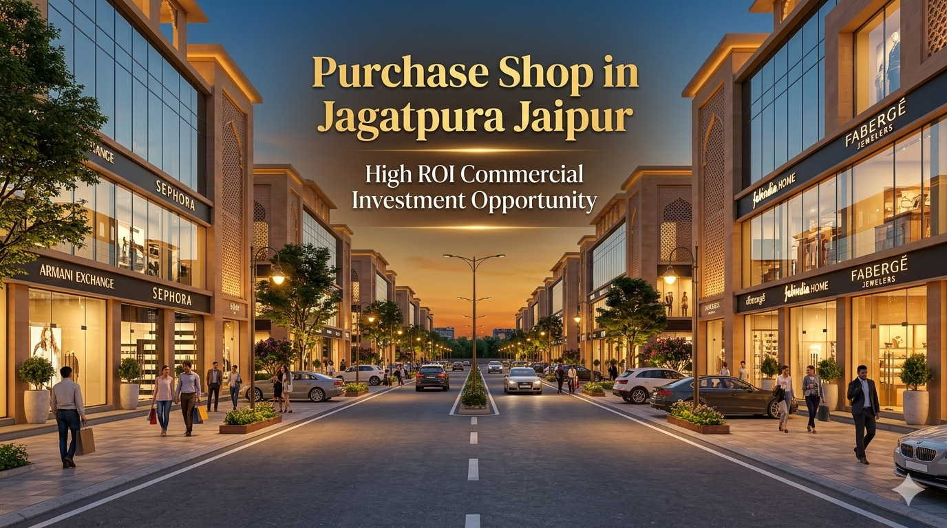 You are currently viewing Purchase Shop in Jagatpura Jaipur – Complete Investment Guide