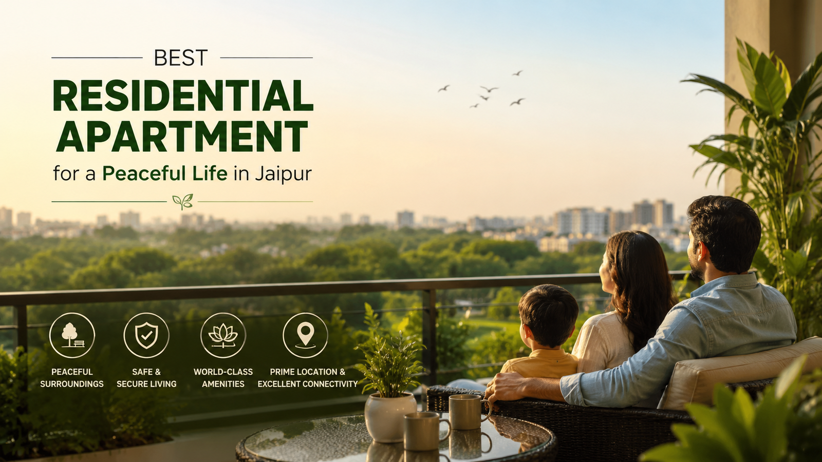 You are currently viewing Best Residential Apartment for a Peaceful Life in Jaipur
